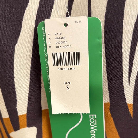 NWT Women's Corey Lynn Calter for Antropologie Zebra and Tiger Print Top Size S - Picture 4 of 11